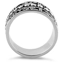 Sterling Silver Curl Vines Ring