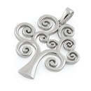 Sterling Silver Curly Tree of Life Pendant
