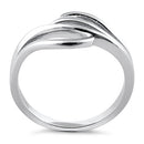 Sterling Silver Curves Ring