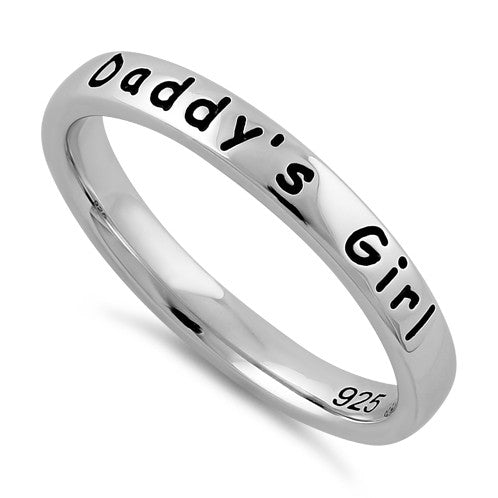 Sterling Silver "Daddy's Girl" Ring