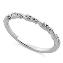 Sterling Silver Dainty CZ Ring