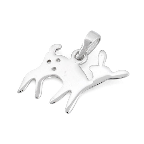 Sterling Silver Deer Pendant