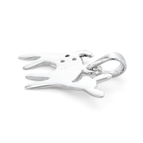 Sterling Silver Deer Pendant