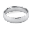Sterling Silver Diamond Cut Pattern Wedding  Band Ring 5mm