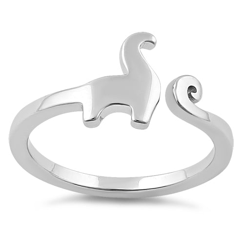 Sterling Silver Dinosaur Ring