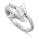 Sterling Silver Dolphin Ring