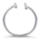 Sterling Silver Double Bar Ring