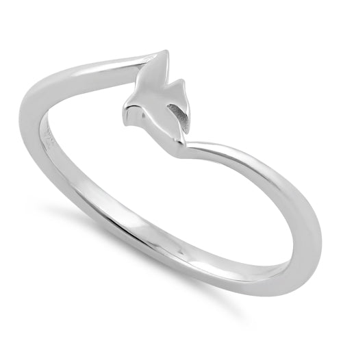 Sterling Silver Dove Ring