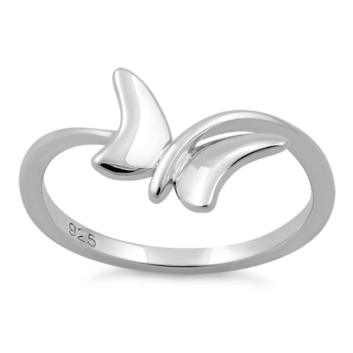 Sterling Silver Elegant Butterfly Ring