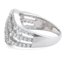 Sterling Silver Elegant CZ Ring