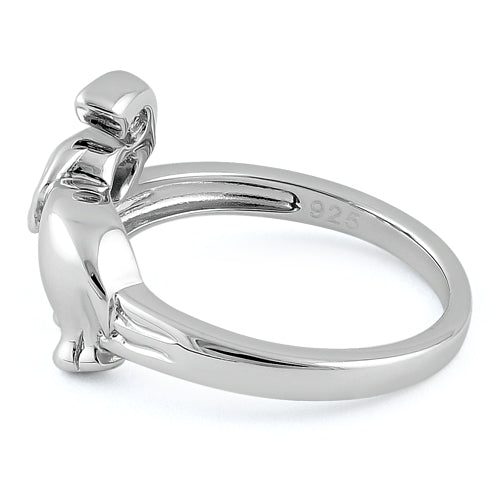 Sterling Silver Elephant Ring