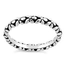 Sterling Silver Eternity Flower Ring