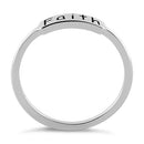 Sterling Silver "Faith" Ring