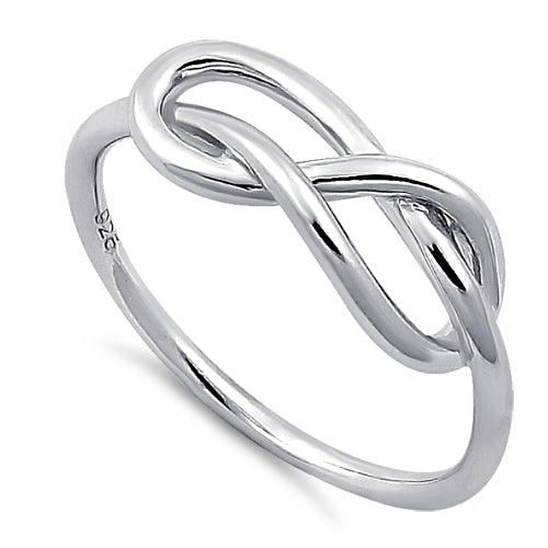 Sterling Silver Figure Eight Knot Ring
