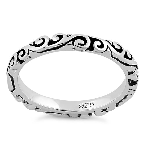 Sterling Silver Filigree Ring