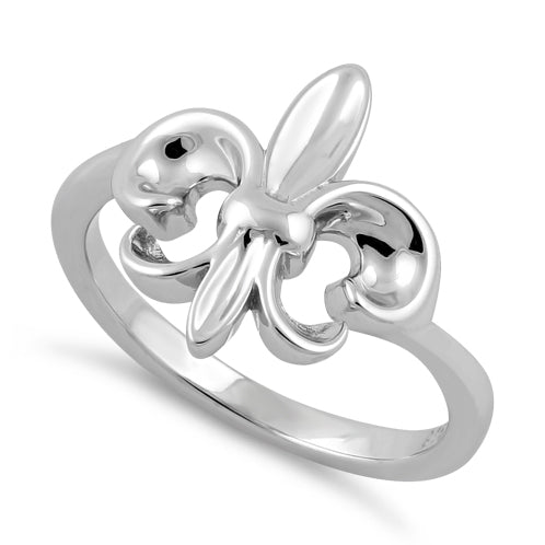 Sterling Silver Fleur de Lis Ring