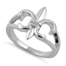 Sterling Silver Fleur de Lis Ring