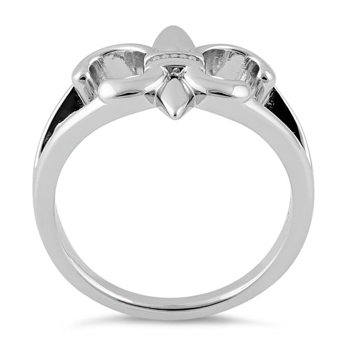 Sterling Silver Fleur de Lis Ring