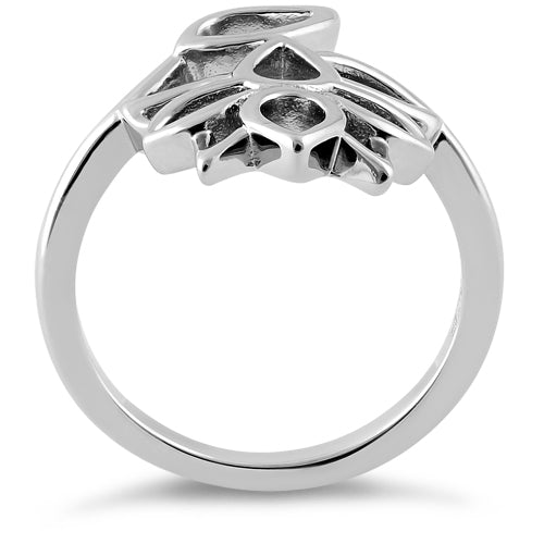 Sterling Silver Flower Ring