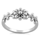 Sterling Silver Flower Ring