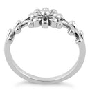 Sterling Silver Flower Ring