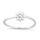 Sterling Silver Flower Ring