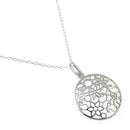 Sterling Silver Flowering Necklace
