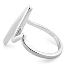 Sterling Silver Heartbeat Ring