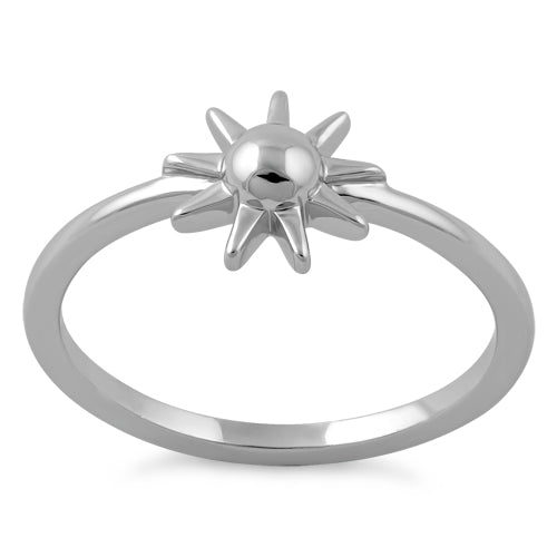 Sterling Silver Here Comes the Sun Ring