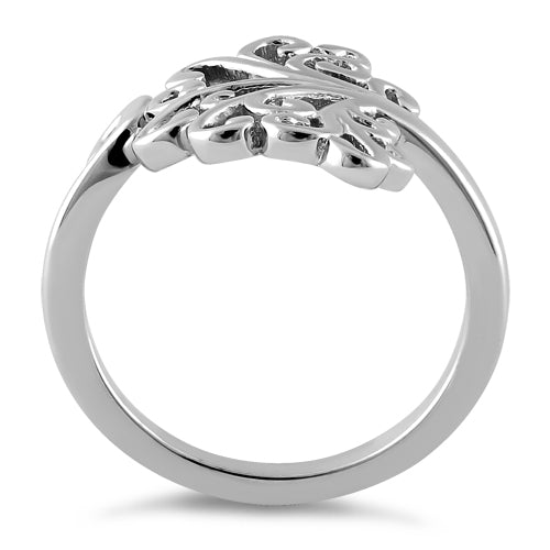 Sterling Silver Hidden Hearts Tree of Life Ring