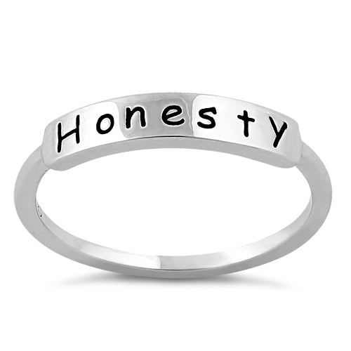 Sterling Silver "Honesty" Ring