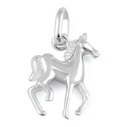 Sterling Silver Horse Pendant