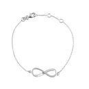 Sterling Silver Infinity Bracelet