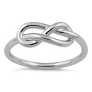Sterling Silver Infinity Knot Ring
