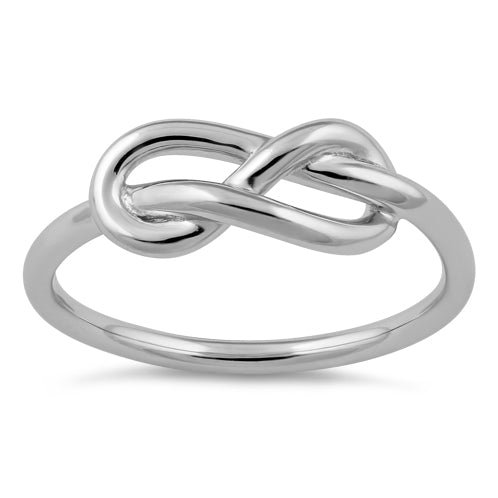 Sterling Silver Infinity Knot Ring