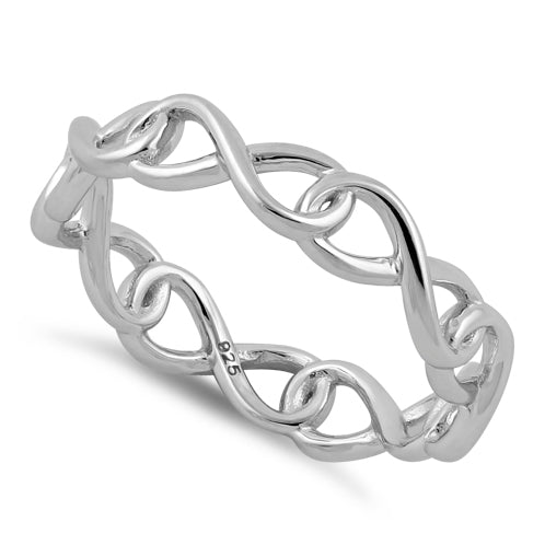 Sterling Silver Infinity Knot Ring