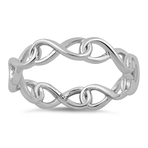 Sterling Silver Infinity Knot Ring