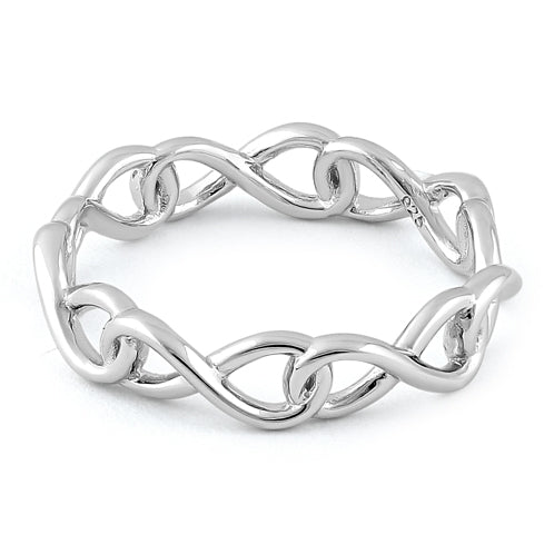 Sterling Silver Infinity Knot Ring