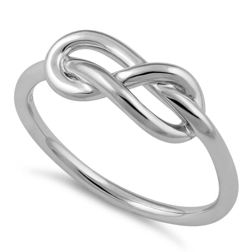 Sterling Silver Infinity Knot Ring