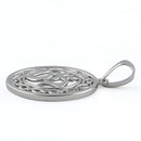 Sterling Silver Intricate "Om" Pendant