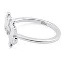 Sterling Silver Jigsaw Pieces Ring