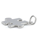 Sterling Silver Jigsaw Puzzle Piece Pendant