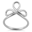 Sterling Silver Lace Ribbon Ring