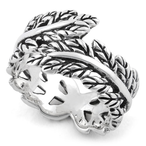 Sterling Silver Laurel Ring