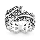 Sterling Silver Laurel Ring