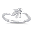 Sterling Silver Leaf Ring