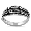 Sterling Silver Leaves Ring