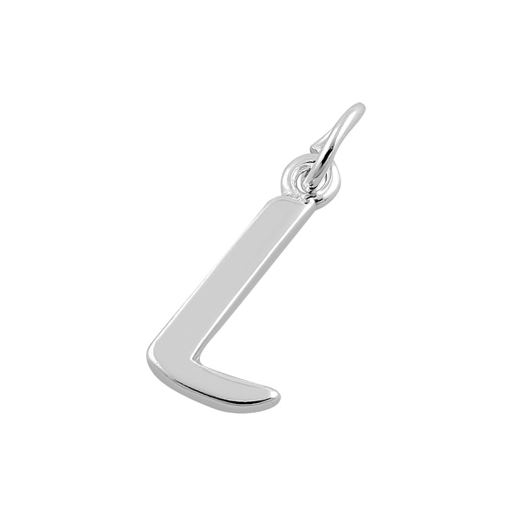 Sterling Silver Letter L Pendant