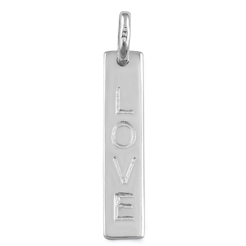 Sterling Silver Love Pendant