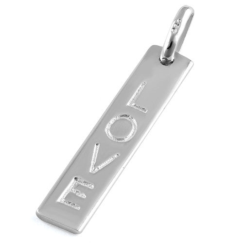 Sterling Silver Love Pendant